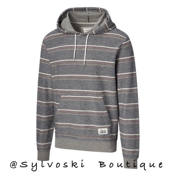 🔥Quiksilver Great Otway Hooded Sweatshirt NWT - Picture 2 of 7